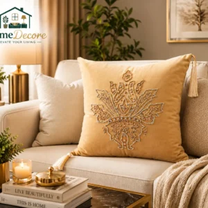 Skin Embroidery Cushion Cover